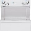 GE – 3.9 Cu. Ft. Top Load Washer and 5.9 Cu.Ft Electric Dryer Laundry Center with ENERGY STAR – White