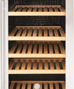 GE – 31-Bottle or 109-Can Wine and Beverage Cooler – Stainless Steel