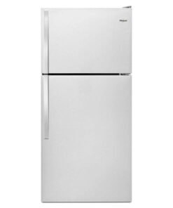 Whirlpool – 18.2 Cu. Ft. Top-Freezer Refrigerator – Stainless Steel
