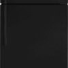 GE – 28 in. Wide 16.6 Cu. Ft. Top-Freezer Refrigerator with Edge-to-Edge Glass Shelves – Black
