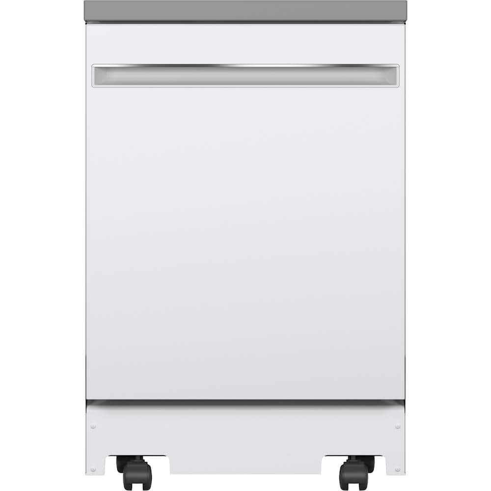 GE – 24″ Portable Dishwasher – White
