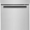 Whirlpool – 24 in. Wide 12 cu. ft. Top-Freezer Counter-Depth Refrigerator with Electronic Temperature Controls – Stainless Steel