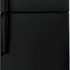 GE – 30 in. Wide 19.2 Cu. Ft. Top-Freezer Refrigerator with LED Interior Lighting – Black