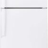 GE – 33 in. Wide 21.9 Cu. Ft. Top-Freezer Refrigerator with Garage Ready Performance – White