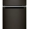 Whirlpool – 24 in. Wide 11.6 cu. ft. Top-Freezer Counter-Depth Refrigerator with Infinity Slide Shelf – Black Stainless Steel