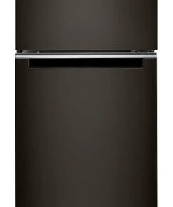 Whirlpool – 24 in. Wide 11.6 cu. ft. Top-Freezer Counter-Depth Refrigerator with Infinity Slide Shelf – Black Stainless Steel