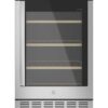 GE Profile – 155-Can Beverage Cooler – Stainless Steel