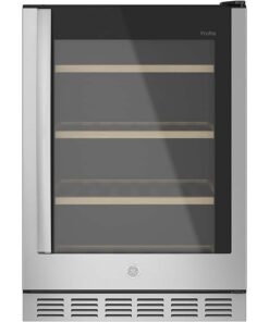 GE Profile – 155-Can Beverage Cooler – Stainless Steel