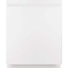 GE – 24″ Top Control Built-In Stainless Steel Tub Dishwasher with Autosense Cycle and 51 dBA – White