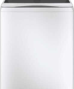 GE Profile – 5.0 Cu. Ft. High Efficiency Smart Top Load Washer with Smarter Wash Technology, Easier Reach & Microban Technology – White