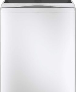 GE Profile – 4.9 Cu. Ft. High Efficiency Smart Top Load Washer with Smarter Wash Technology, Easier Reach & Microban Technology – White