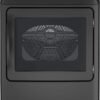GE Profile – 7.4 Cu. Ft. Smart Gas Dryer with Sanitize Cycle and Sensor Dry – Diamond Gray