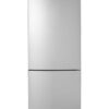 GE – 32 in. Wide 17.7 Cu. Ft. Bottom-Freezer Refrigerator with ENERGY STAR Certification – Stainless Steel