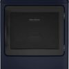 GE Profile – 7.3 Cu. Ft. Smart Electric Dryer with Fabric Refresh, Steam, and Washer Link – Sapphire Blue