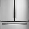 GE – 36 in. Wide 27.0 Cu. Ft. French Door Refrigerator with Internal Water Dispenser – Stainless Steel