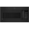 GE Profile – Profile Series 1.7 Cu. Ft. Convection Over-the-Range Microwave with Sensor Cooking and Chef Connect – Black