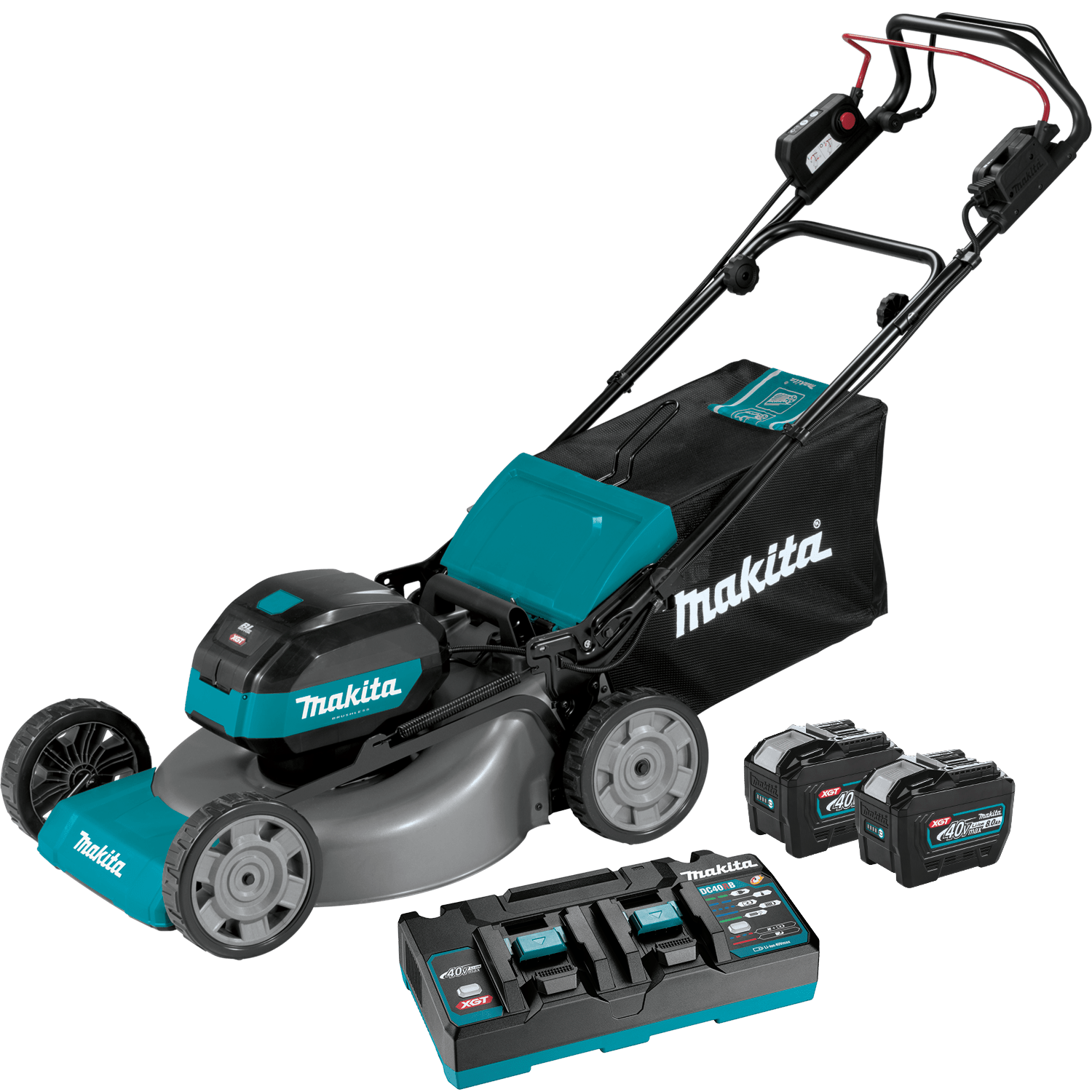 Makita 40V Max XGT Brushless 21 “. Self‑Propelled Commercial Lawn Mower Kit – GML01PL