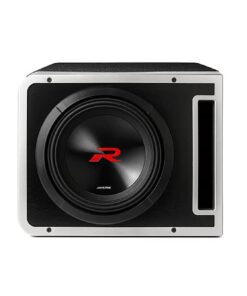 Alpine – Halo R2-Series 10″ Dual Voice Coil 4-Ohm Loaded Subwoofer Enclosure – Black