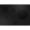 GE Profile – 30 in. Wide 4 Element ENERGY STAR Built-In Touch Control Electric Induction Cooktop with Power Boil – Black