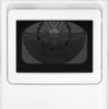 GE – 7.4 Cu. Ft. Gas Dryer with Sensor Dry – White with Matte Black