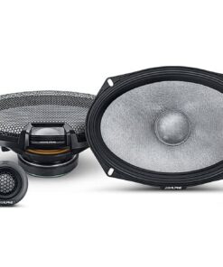 Alpine – R-Series 6×9″ 2-Way Hi-Resolution Component Pro Car Speakers with Glass Fiber Reinforced Cone (Pair) – Black