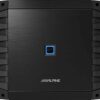 Alpine – S-Series Class D Bridgeable Multichannel Amplifier with Variable Crossovers – Black