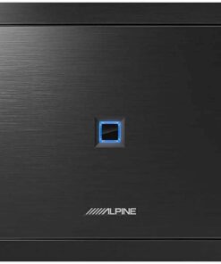 Alpine – S-Series Class D Mono Amplifier with Variable Crossovers – Black