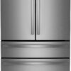 GE Profile – 36 in. Wide 28.7 Cu. Ft. 4-Door French Door Smart Refrigerator with Dual-Dispense AutoFill Pitcher – Stainless Steel