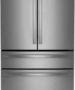 GE Profile – 36 in. Wide 28.7 Cu. Ft. 4-Door French Door Smart Refrigerator with Dual-Dispense AutoFill Pitcher – Stainless Steel