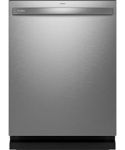 GE Profile – 24″ Top Control Smart Built-In Stainless Steel Tub Dishwasher with 3rd Rack, Sanitize Cycle and 44 dBA – Stainless Steel