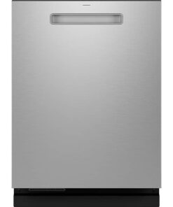 GE Profile – 24″ Top Control Smart Built-In Stainless Steel Tub Dishwasher with 3rd Rack, Microban Protection and 42 dBA – Stainless Steel
