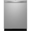 GE Profile – 24″ Top Control Smart Built-In Stainless Steel Tub Dishwasher w/ 3rd Rack, Leak Defense w/ Active Flood Protect, 39 dBA – Stainless Steel