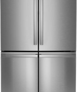 GE Profile – 36 in. Wide 28 Cu. Ft. 4-Door French Door Smart Refrigerator with Fully Convertible Temperature Zone – Stainless Steel