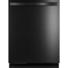 GE Profile – 24″ Top Control Smart Built-In Stainless Steel Tub Dishwasher w/ 3rd Rack, Leak Defense w/ Active Flood Protect, 39 dBA – Black Stainless Steel