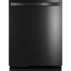 GE Profile – 24″ Top Control Smart Built-In Stainless Steel Tub Dishwasher with 3rd Rack, Dedicated Jet Targeted Wash and 42 dBA – Black Stainless Steel