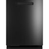 GE Profile – 24″ Top Control Smart Built-In Stainless Steel Tub Dishwasher with 3rd Rack, Microban Protection and 42 dBA – Black Stainless Steel
