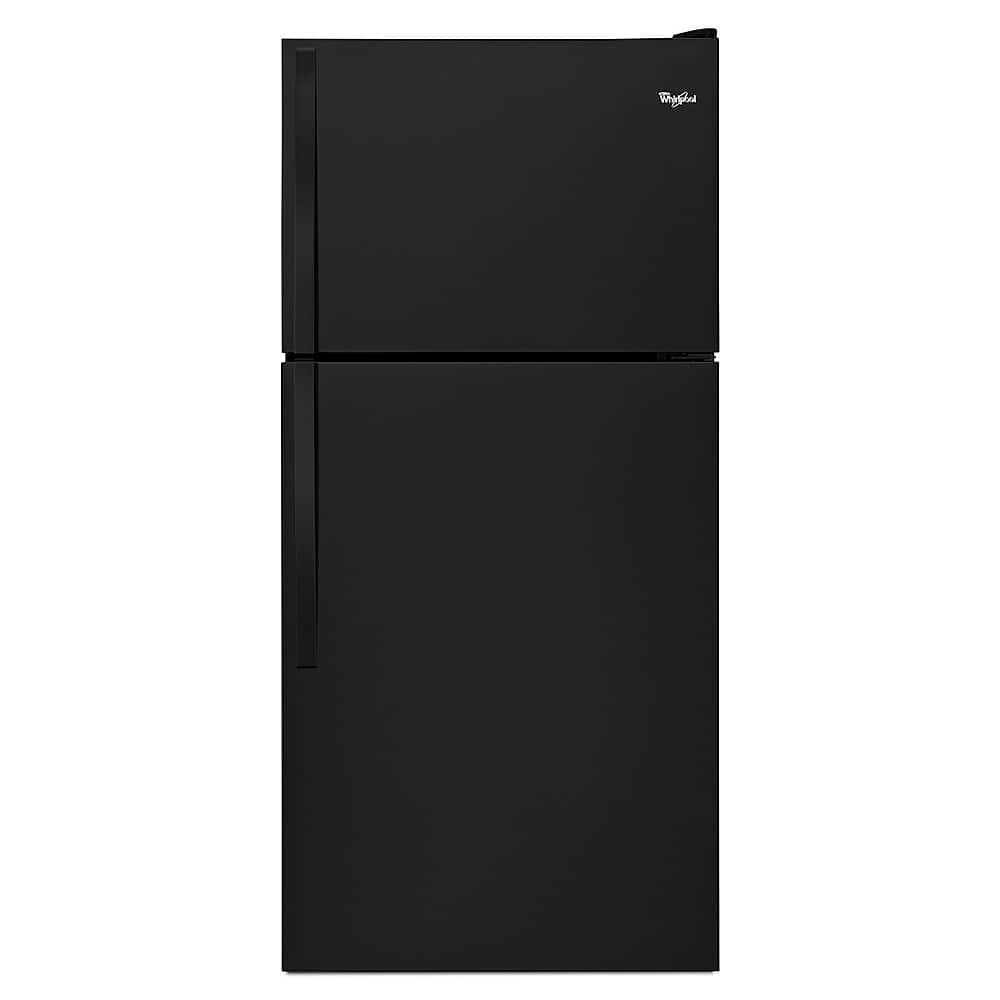 Whirlpool – 18.2 Cu. Ft. Top-Freezer Refrigerator – Black