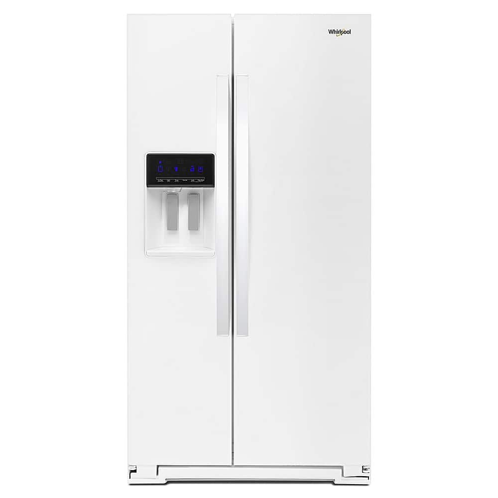 Whirlpool – 28.5 Cu. Ft. Side-by-Side Refrigerator with In-Door-Ice Storage – White