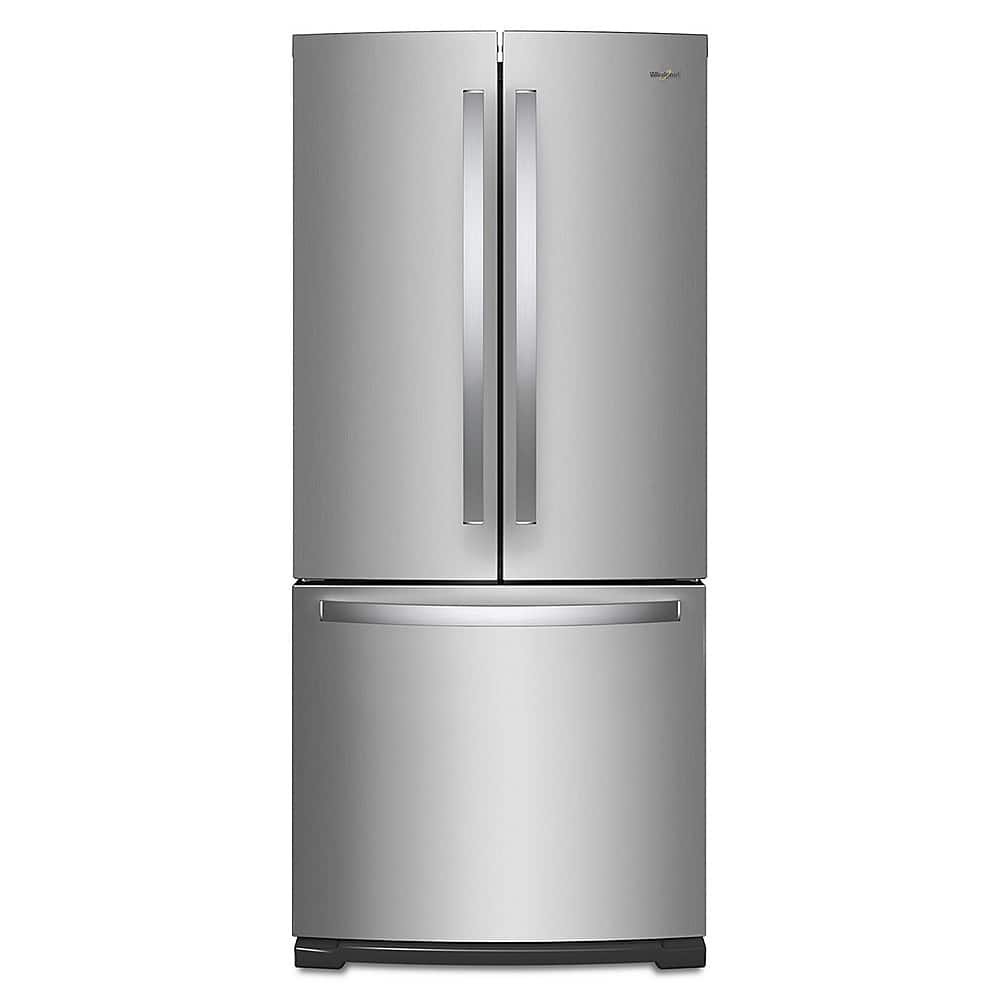 Whirlpool – 19.7 Cu. Ft. French Door Refrigerator – Stainless Steel