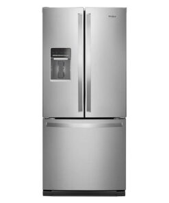 Whirlpool – 19.7 Cu. Ft. French Door Refrigerator – Stainless Steel