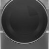 Whirlpool – 7.4 Cu. Ft. Stackable Electric Dryer with Steam and Intuitive Controls – Chrome Shadow