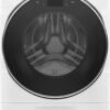 Whirlpool – 5.0 Cu. Ft. High Efficiency Stackable Front Load Washer with Steam and FanFresh – White