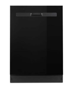 Whirlpool – 24″ Top Control Built-In Stainless Steel Tub Dishwasher with Boost Cycle and 55 dBA – Black