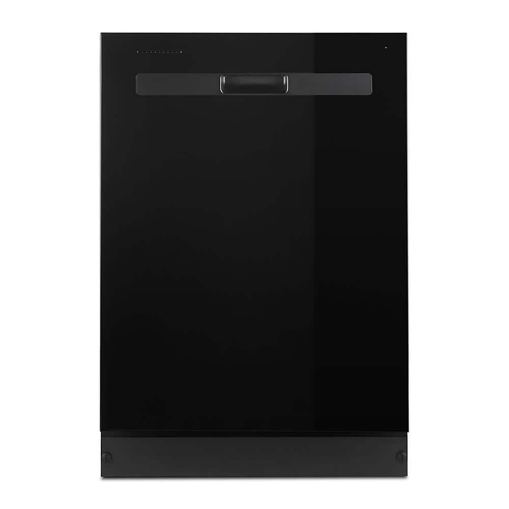 Whirlpool – 24″ Top Control Built-In Stainless Steel Tub Dishwasher with Boost Cycle and 55 dBA – Black