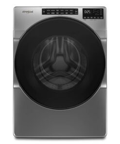 Whirlpool – 5.0 Cu. Ft. High-Efficiency Stackable Front Load Washer with Tumble Fresh – Chrome Shadow