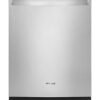 Whirlpool – 24″ Top Control Built-In Stainless Steel Tub Dishwasher with Boost Cycle and 55 dBA – Stainless Steel