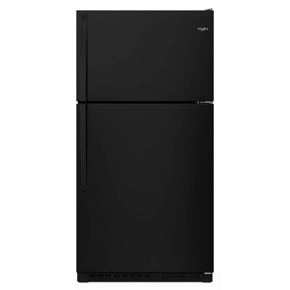 Whirlpool – 20.5 Cu. Ft. Top-Freezer Refrigerator – Black