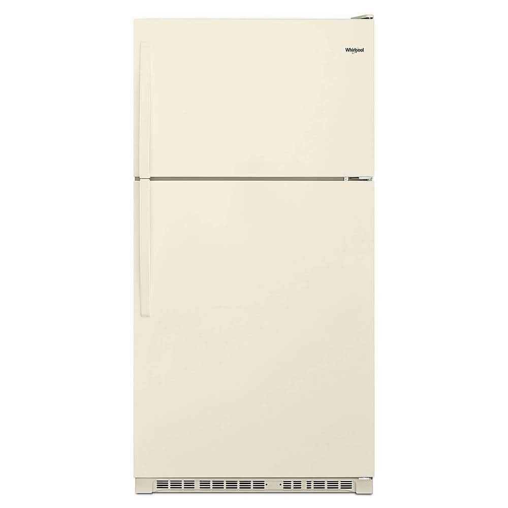 Whirlpool – 20.5 Cu. Ft. Top-Freezer Refrigerator – Biscuit