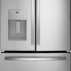 GE – 36 in. Wide 20.6 Cu. Ft. French Door Counter Depth Refrigerator with Space Saving Icemaker – Stainless Steel