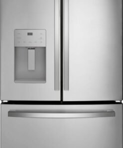 GE – 36 in. Wide 20.6 Cu. Ft. French Door Counter Depth Refrigerator with Space Saving Icemaker – Stainless Steel